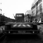 A truck on Shkapin (Wesenberg) street - грузовик на Везенбергской улице (советская Шкапина), Петербург
